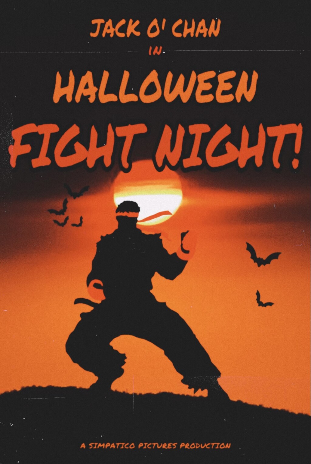 Filmposter for Halloween Fight Night